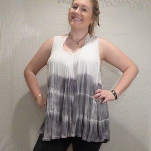 Free People Tie-Dye Tunic Tank